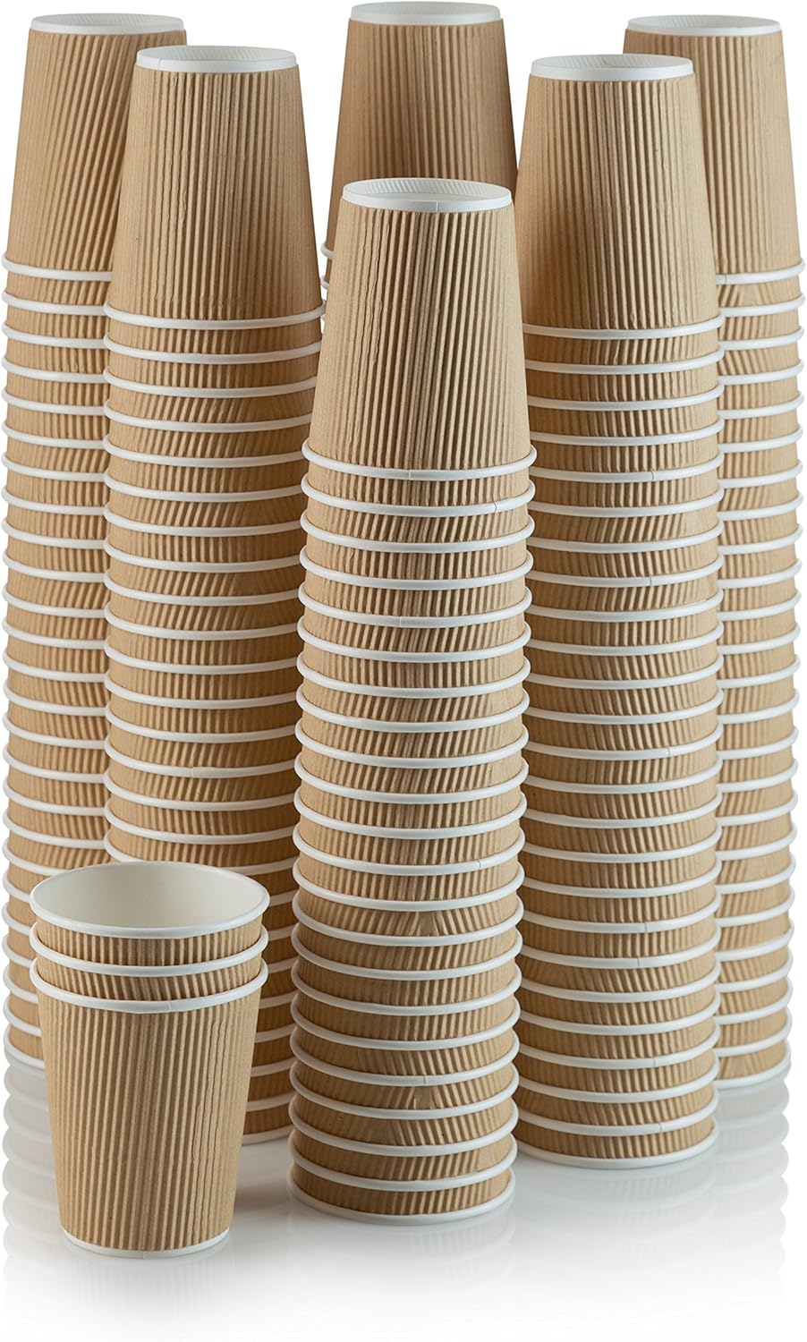 Coffee Tea Chocolate - 12 oz Ripple Insulated Coffee Cups