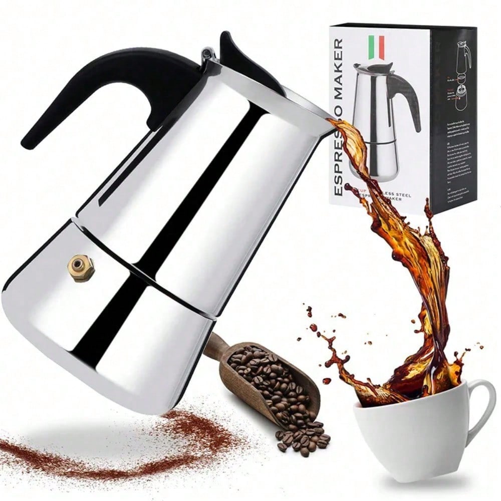 12Cup Coffee Maker Stainless S - Coffee Tea Chocolate ulasan dan harga