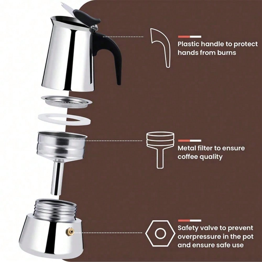 12Cup Coffee Maker Stainless S - Coffee Tea Chocolate ulasan dan harga