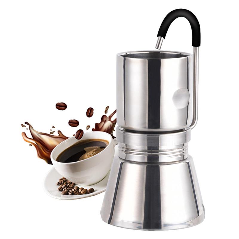 Stovetop Espresso Maker Stainl - Coffee Tea Chocolate ulasan dan harga