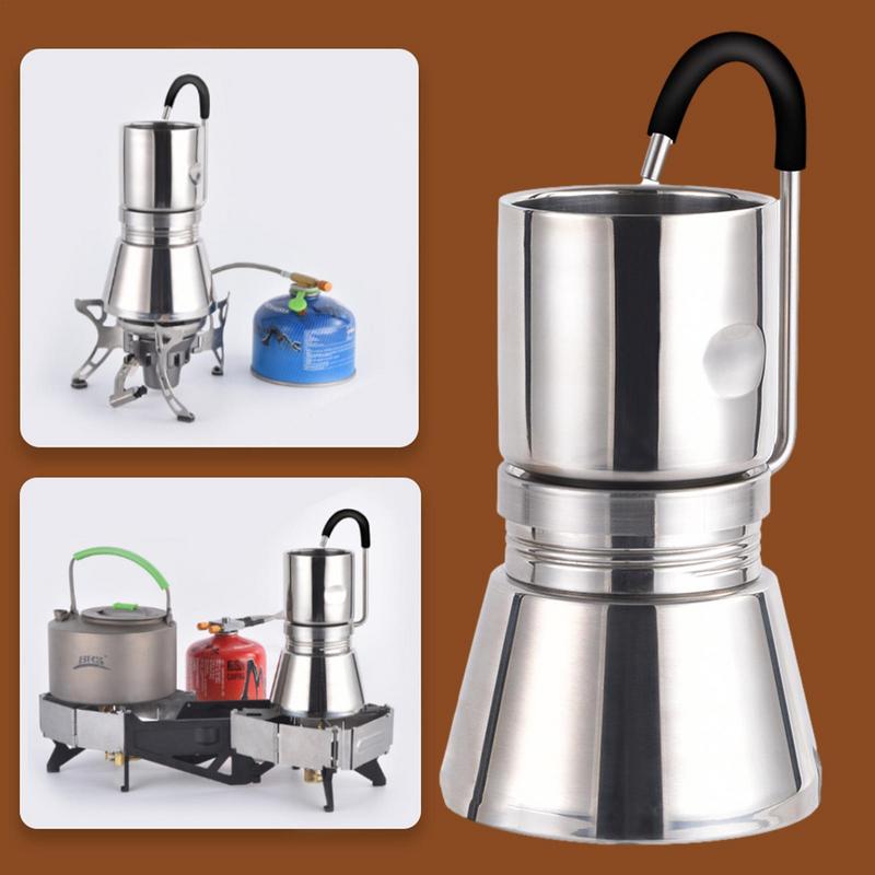 Stovetop Espresso Maker Stainl - Coffee Tea Chocolate ulasan dan harga
