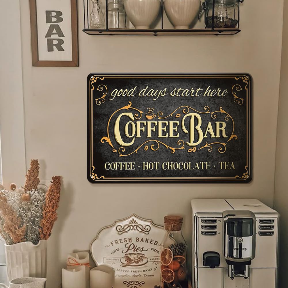 Coffee Bar Decor Vintage Coffe - Coffee Tea Chocolate ulasan dan harga