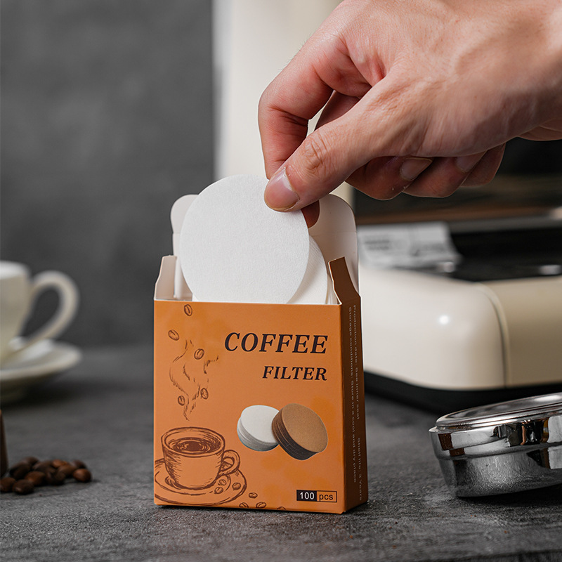 100Pcs Round Coffee Filter Pap - Coffee Tea Chocolate ulasan dan harga